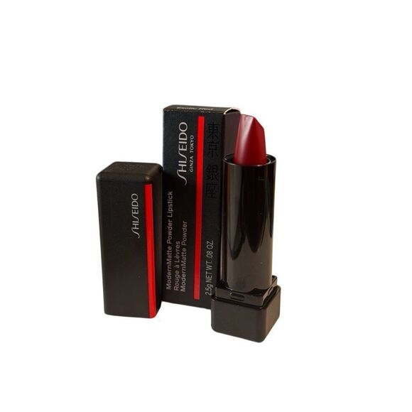 Shiseido Modern Matte Powder Lipstick Exotic Red - Picture 2 of 5